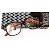 Foster Grant Ashlyn Red Women's Reading Glasses with Case +2.50
