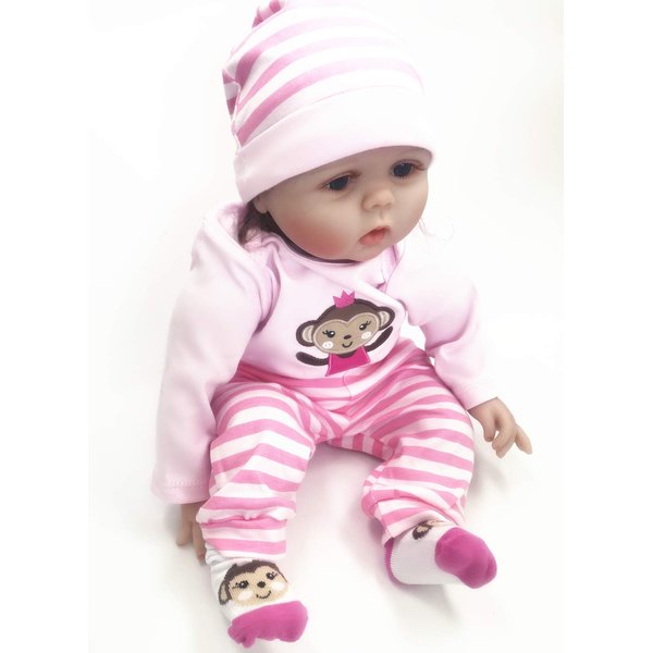 Pedolltree Reborn Baby Dolls Clothes Girl Clothing for 22 inch Reborn Baby Girl Outfits Accesories