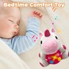 DMFJKJH Baby Unicorn Musical Toys, Infant Light Music Set, Christmas Birthday Gifts 6 12 18 Month, Stocking Stuffer Shower Basket 1 2 Year Toddler Boy (Unicorn)