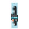 DONNA ANTI STATIC CARBON COMBS 7.5" WIDE TOOTH COMB Great for All Hair Type, Hair Styling Comb for Women, Men and Salon