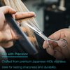 Professional Hair Cutting Scissors, 5.5 Inch Salon Barber Hair Shears Sharp Blades Haircut Scissors for Hairdresser Women Men Adults, Handmade from 440C Japanese Stainless Steel