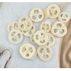 50Pcs Natural Loofah Slice of 3.15inch, Reusable Natural Loofah Cuts for Cleaner Sponge Scrubber, Facial Soap Holder and DIY Customize Soap Tools, with 3Pcs Exfoliating Loofah Pad and 1 Storage Bag
