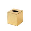 Gold Tissue Box Cover,Tissue Box Cover Square,Gold Tissue Box Holders,Tissue Holder for Bathroom Accessories,Bathroom Tissue Holders