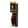 Red Premium X Bow Wow Medium Hard Hair Brush for Men 360 Wave Brush 2 Bristles In 1 Mixed Boar Brush (Wave Brush)