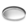 Fox Run Round Tartlet/Quiche Pan with Removable Bottom, Tin-Plated Steel, 9.5-Inch