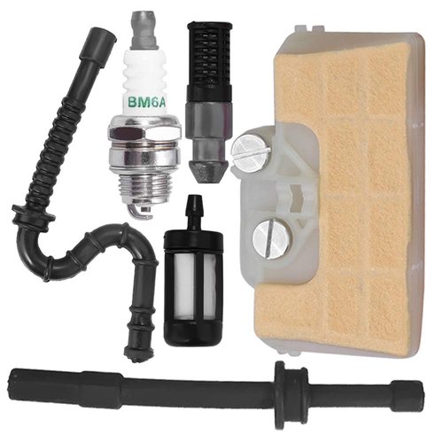 Anxingo Repower Kit for Stihl MS290 MS390 MS310 029 039 Chainsaw Repower Kit Air Filter Fuel Line Filter Oil Line Filter Spark Plug