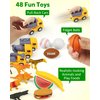 Coogam Sorting Toy for Toddlers, Animals Dinosaurs Fruits Vehicles Foods Fishes Balls Farm Playset, Fine Motor Montessori Game Preschool Educational Learning Gift for Year Old Kids