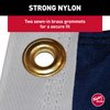 TAYLOR MADE PRODUCTS Sewn American Flag for Boats, 24" x 36", Marine-Grade Nylon, Fade Resistant, Brass Grommets, Embroidered Stars and Stripes, Flag only - 2020109197