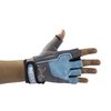 MRX BOXING & FITNESS Weight Lifting/Exercise Grip Gloves for Women, Great for Workouts, Weight Training and More, Sky Blue Medium