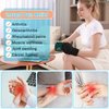 Tolaccea Finger Arthritis Compression Ice Glove for Pain Relief, Adjustable Wrist Strap Hand Wrist Ice Pack for Hot & Cold Therapy, Reusable Gel Cold Pack for Tendinitis, Carpal Tunnel