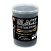 Black Cotton Swabs (100 ct) Oval Shape