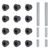10L0L Front Lower Spring A-Arm Bushing Sleeves Kit for Club Car Precedent 2004-up Golf Cart, Replace OEM 1029562-01 1022874011 102288101 102287701 1102287601
