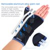 Velpeau Wrist Brace with Thumb Spica Splint for De Quervain's Tenosynovitis, Carpal Tunnel Pain, Stabilizer for Tendonitis, Arthritis, Sprains & Fracture Forearm Support Cast (Regular, Left Hand -M)
