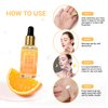 BREYLEE Vitamin C Serum for Face & Eye (o.6 oz) for Brightening Skin,Dark Spot Remover,Reduce Wrinkle,Anti Aging Serum,Moisturizer Brightening Serum with Hyaluronic Acid,Vitamin E,Retinol, Niacinamide