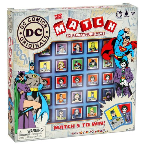 DC Superheroes Top Trumps Match Board Game