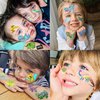 91+ PCS Glitter Iridescent Dinosaur Temporary Tattoos For Kids Boys Girls Teens, Flash Metallic Dinosaur Tattoo Stickers, T-Rex Dino Birthday Gifts Party Favor Supplies Decoration Goodie Bags Stuffers