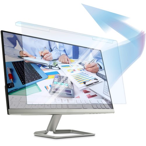 Premium Anti Blue Light Screen Filter for 21.5 Inches Computer Monitor, Screen Filter Size is 12.5" Height x19.3 Width, Blocks Harmful Blue Light, Reduce Digital Eye Strain Help Sleep Better