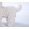 CU-MATE Poodle Plush Puppy Plushie Realistic Dog Stuffed Animal Toy Adorable Hugging Sleeping Pillow for Kids Friends