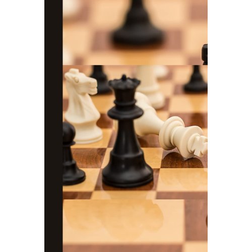 Amazing Brown Wood Chess Game Journal/Notebook: Coaching Sports Motivation Inspiration Journal/Notebook, Wide Ruled Book, Journaling & Writing Office ... & All Occasions, 5.5x 8.5in, 200 Pages.