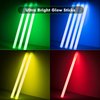 JICUICUI Ultra Bright Christmas Glow Sticks - 50 Party Pack with Connectors for Christmas, Neon Birthday and Holidays - Multicolor 8" Glow Sticks Necklaces Bulk