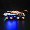 BrickBling LED Lighting Compatible with Lego City Command Rover and Crane Loader Outer Space Toy Building Set; Remote Control Version Light kit Compatible with Lego Crane Loader-No Model