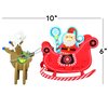 Big Mo's Toys Christmas Crafts - DIY Holiday Foam Arts N Craft Santa Riding A Reindeer Sleigh Table Top Creat Your Own Decorations Kit for Kids