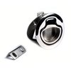 Mxeol Marine Slam Latch Boat Flush Pull Latch 2" Stainless Steel Hatch Latch Round Pull