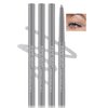 Jutqut 4PCS Shimmer Silver Eyeliner Pencil, Eye Liner Pencils, Waterproof Eyeliner Pencil & Smudge Proof Long-lasting, Eye Shadow Pencil, High-Pigmented Colorful Eye Liner Pencils, Retractable Pencil