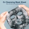 Purederm Deep Purifying Black O2 Bubble Mask Charcoal (10 Pack) – Bubble Face Sheet Mask for Purifying & Brightening