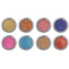 Concrete Minerals Natural Glitter Eyeshadow, Iridescent Shine and High Pigmentation, 100% Vegan and Cruelty Free, 2.4 Grams Loose Mineral Powder (Glitter Sample Bundle)