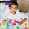 Cagemoga 54 Pieces Jumping Spring Toys Colorful Cute Popper Spring Launcher Toys Pop Up Bouncy Spring Toys for Kids Classroom Reward Prizes Goodie Bag Stuffers Birthday Party Favors, Random Color