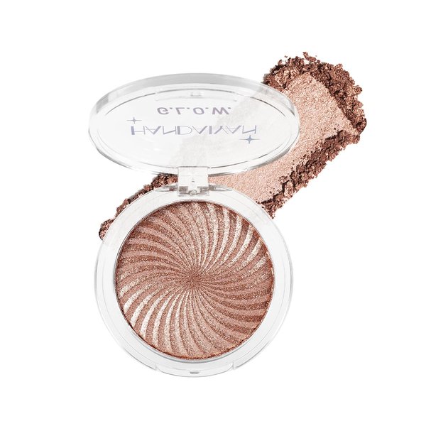 Kyannkara Highlighter Powder Body Shimmer Sparkle Face Highlighter Powder for Face Eyes Body Glow Makeup Glitter Body (Q04#)