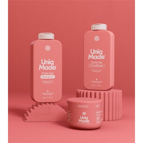 Uniq Made Curly Hair Shampoo, Conditioner, and Mask 3-Pack
