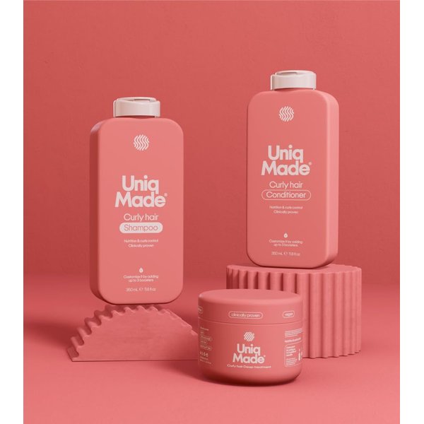 Uniq Made Curly Hair Shampoo, Conditioner, and Mask 3-Pack