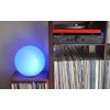 Mr.Go 8-inch Ultra-Fun LED Glowing Ball Light w/Remote, RGB Color Changing Globe Mood Lamp, 16 Colors 8 Brightness 4 Lighting Modes, Waterproof, Rechargeable & AC Adapter Power, Stunning Light Orb