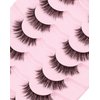 Natural Lashes Mink Natural Eyelashes False Eyelashes Natural Look False Lashes Wispy Eye Lashes Cat Eyelashes Fake Lashes KD01