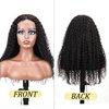 Ycoiner 4x4 Closure Wigs Human Hair for Black Women 26 Inch Deep Wave Lace Front Wigs Pre Plucked Bleach Knots with Baby Hair Glueless Brazilian Virgin Hair Wet and Wavy Curly Human Hair Wig