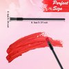 150 Pieces Disposable Lip Gloss Brushes Lipstick Wands Flat Brush Multi-functional Makeup Brush Applicator Tool for Makeup Cosmetic