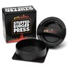Grillaholics Stuffed Burger Press and Recipe eBook - Extended Warranty - Hamburger Patty Maker for Grilling - BBQ Grill Accessories