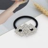Xiwstar 5Pcs Sparkly Crystal Rhinestone Hair Bow Ties Scrunchies Ponytail Holder Women Girls Hair Bands Headband