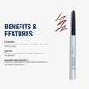 Ortega Beauty Soft Contour Lip Liner By Etienne Flex Tip For Precise Stroke, Plump Definition, Volume, Talc-Free, Smooth Soft Shape for All Day Wear - Blue Agave, Vitamin E for Sculpting Lips