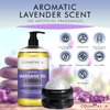 Lavender Relaxation Massage Oil with Massage Roller Ball - No Stain 100% Natural Blend of Spa Quality Oils for Calming, Aromatic, Soothing Massage Therapy