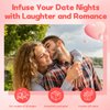 Date Night Challenge - 50 Fun & Romantic Scratch Off Date Ideas for Couples, Gifts for Him, Her, Husband, Boyfriend, Men - Couples Gift Ideas for Christmas, Valentine's Day, Anniversary, Wedding