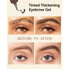 Waterproof Tinted Brow Gel Kit, Auburn Tinted Thickening Eyebrow Gel with Brow Brush & Razor, Long Lasting Transfer-Proof Brow Glue, Brow Fast Sculpt, Eye Brow Gel Fill in Eyebrows for Women Girls-04#