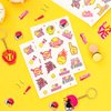 Serencatcher 144 Pcs Softball Temporary Tattoos for Girls, Softball Baseball Party Favors Tattoos Stickers Waterproof for Softball Birthday Party Decorations Softball Gifts Sports Club Team Rewards