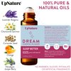UpNature Dream Essential Oil Roll On Blend – Sleep Essential Oil for Good Night Sleep, Calming Oil, Aromatherapy Oil with Lavender Essential Oil and Chamomille Oil - Perfect Stocking Stuffer