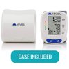 Mabis Digital Premium Wrist Blood Pressure Monitor with Automatic Wrist Cuff that Displays Blood Pressure, Pulse Rate and Irregular Heartbeat, Stores up to 120 Readings