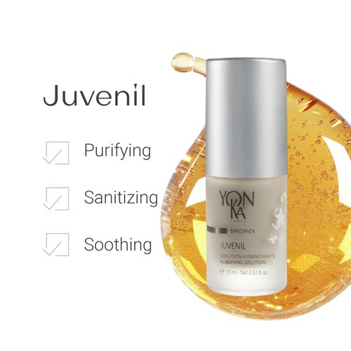 Yon-Ka Juvenil Acne Spot Treatment (15ml) Manage Breakouts and Redness with Natural Sulfur and Lactic Acid, Adults and Teens, Paraben-Free
