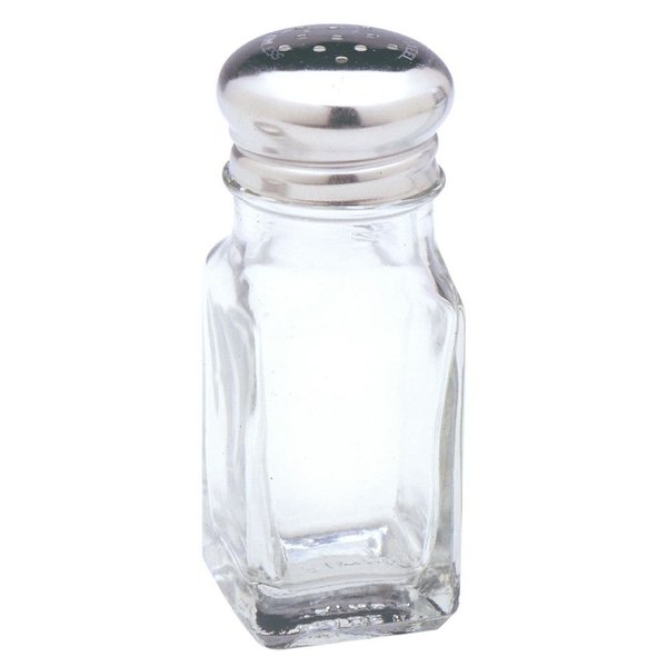 Norpro Glass Salt or Pepper Shaker, Single, As Shown