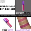 Gerard Cosmetics Emily D Baker X Lighted Lip Gloss - Objection | Sheer Pink Lip Gloss w/Iridescent Pearl Finish | Moisturizing Lip Gloss with Light & Mirror | Cruelty Free | Made in the USA